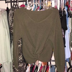 Styled grew sweater